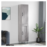 vidaXL Skříň highboard šedá sonoma 34,5 x 34 x 180 cm kompozitní dřevo