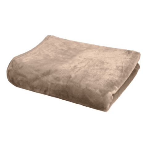 Flanelová deka Cashmere Touch 150x200 cm, béžová Asko