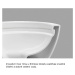 Mereo WC závěsné kapotované, RIMLESS, 490x370x360, keramické, vč. sedátka CSS123 VSD82S