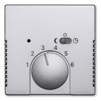 ABB kryt termostatu hliníková stříbrná 2CKA001710A3669 Future Linear, Busch-axcent 1795-83 (1710