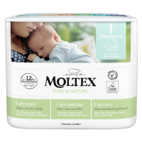 MOLTEX Pure & Nature Newborn 2-4 kg, 22 ks