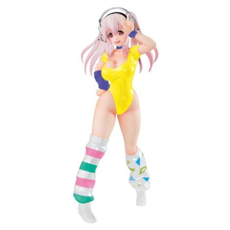 Soška Furyu Super Sonico - Super Sonico Concept Outfit 80's (Yellow Version)