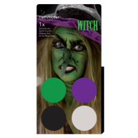 Halloweenský make-up set Čarodějnice