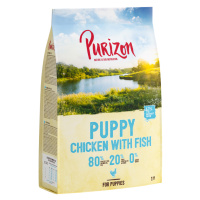 Purizon granule, 2 x 1 kg - 10 % sleva - Puppy kuřecí s rybou - bez obilovin