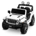 Toyz Terénní elektrické auto JEEP RUBICON WHITE bílá