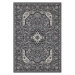 Nouristan - Hanse Home koberce Kusový koberec Mirkan 104436 Dark-grey - 80x250 cm