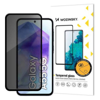 Anti Spy celoplošně lepené tvrzené sklo 9H na Samsung Galaxy A55 5G Wozinsky