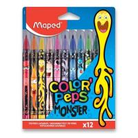 Fixy Color Peps Monster 12 barev Maped