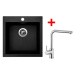 Sinks Viva 455 Granblack + Elka