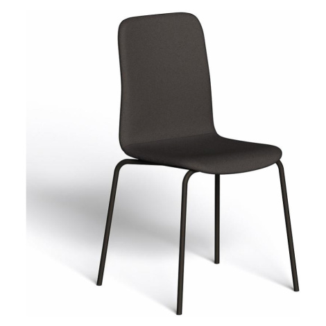 Židle VAPAA hb čalouněná černá BAUMAX