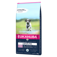 Eukanuba Puppy & Junior Large & Giant Grain Free Ocean Fish - 2 x 12 kg