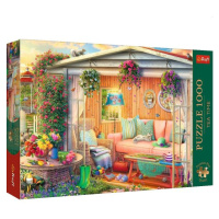 Trefl Puzzle 1000 Premium Plus - Čajový čas: Moje oblíbené místo