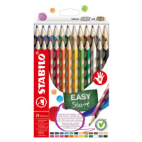 STABILO EASYcolors P Pastelky pro praváky - sada 24 barev
