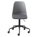 Furniria Designová kancelářská židle Jeffery šedá