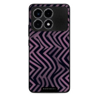 Mobiwear Glossy lesklý pro Xiaomi Poco F6 Pro - GA55G černý/fialový