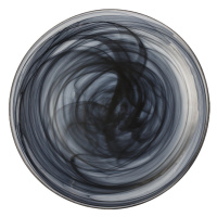 Talíř mělký černý 28 cm - Elements Glass