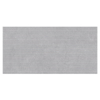 Dekor RAKO Form Plus tmavě šedá 20x40 cm mat WARMB697.1