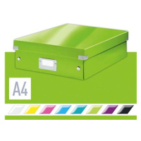 LEITZ WOW Click & Store A4 28.1 x 10 x 37 cm, zelená