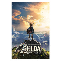 Plakát, Obraz - The Legend Of Zelda: Breath Of The Wild - Sunset, (61 x 91.5 cm)