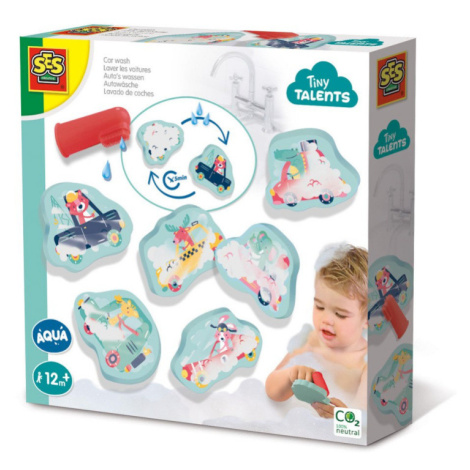 Ses Vodolepky mytí autíček, 6 ks SES Creative