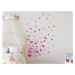 York Wallcoverings Samolepící dekorace do dívčího pokoje MOTÝLCI růžoví