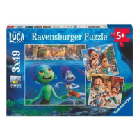 Ravensburger Disney Pixar: Luca 3x49 dílků