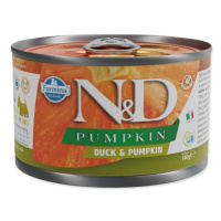 KONZERVA N&D DOG DUCK & PUMPKIN 140g