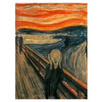 Reprodukce obrazu Edvard Munch - The Scream, 45 x 60 cm