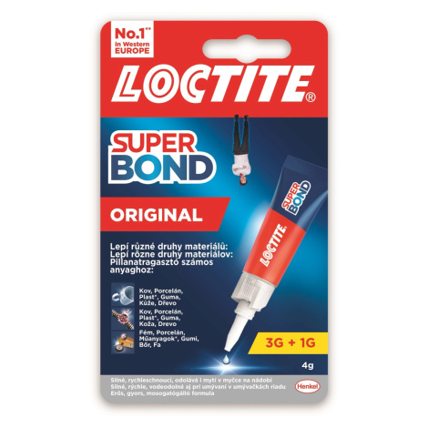 Loctite Sekundové lepidlo Super Bond Original 4 g