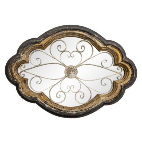 Zdobené vintage zrcadlo Martinus v dřevěném rámu – 70x6x100 cm Clayre & Eef