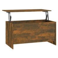 Shumee Konferenční stolek 102 × 55,5 × 52,5cm, kouřový dub