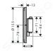 Hansgrohe 15553000 - Termostatická baterie pod omítku, chrom