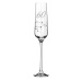 Diamante sklenice na šampaňské Spiral 190 ml 1KS