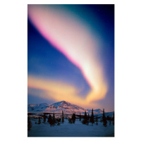 Umělecká fotografie USA, Alaska, Alaskan Range, Aurora Borealis, Johnny Johnson, (26.7 x 40 cm)