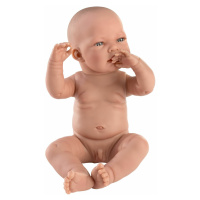Llorens 84301 NEW BORN CHLAPEK - realistické miminko s celovinylovým tělem - 43 cm