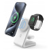 Crong bezdrátová nabíječka 3v1 s MagSafe pro iPhone Apple Watch AirPods