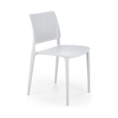 HALMAR Plastová židle K514 nebesky modrá