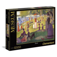 Clementoni - Puzzle 1000 ks Museum Seurat: Seurat: Nedělní odpoledne na ostrově La Grande Jatte