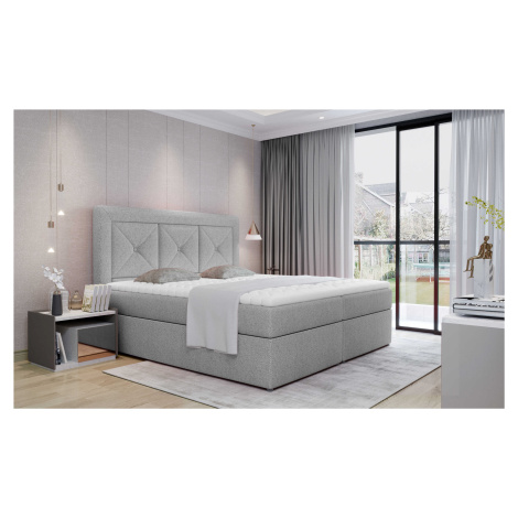 Artelta Čalouněná manželská postel IDRIS | 140 x 200 cm Barevné provedení IDRIS: Grande 81