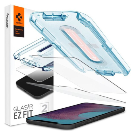 Spigen Glas tR EZ Fit tvrzené sklo iPhone 12 Pro Max 2 ks čiré