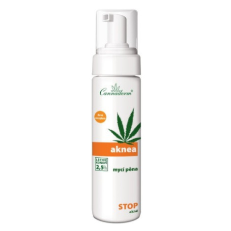 Cannaderm Aknea mycí pěna NEW 180ml