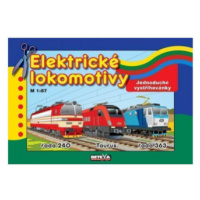 Elektrické lokomotivy - Jednoduché vystřihovánky