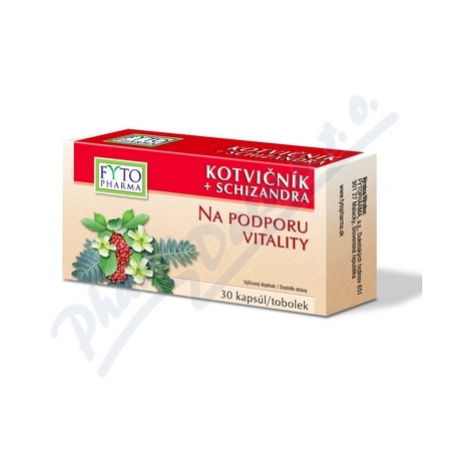 Kotvičník+Schizandra tob.30 na podp.vitality Fyto Fytofontana