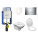 Cenově zvýhodněný závěsný WC set Geberit k zazdění + WC S-Line S-line Pro 110.302.00.5ND6