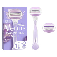 Gillette Venus ComfortGlide Breeze dámský holicí strojek 1 ks + 2 hlavice