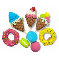 Cukrová figurka zmrzlina, donuty a makronky - K Decor