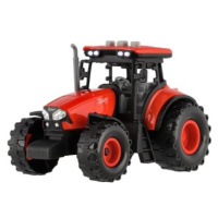 Traktor Zetor plast 9x14cm na setrvačník na bat. se světlem se zvukem