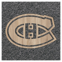 Hokejové logo na zeď - Montréal Canadiens