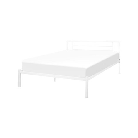 BELIANI postel CUSSET 140 × 200 cm, kovová, bílá