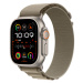 Apple Watch Ultra 2 49 mm loop M smart hodinky Titan/Olive Alpine